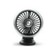 thumbnail image 2 of Sidaley Mini ventilador eléctrico de ventilación de aire para coche con luz LED de colores, ventiladores de refrigeración ajustables silenciosos Paneles de instrumentos para automóviles Blanco Sidaley VI015740-02B, 2 of 6