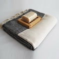thumbnail image 1 of YAOMOBB Lightweight Gym Towel Turkish Hand Towels in Boho Farmhouse Style Quick Drying Geometric Patterns with Tassels Versatile Use, 1 of 7