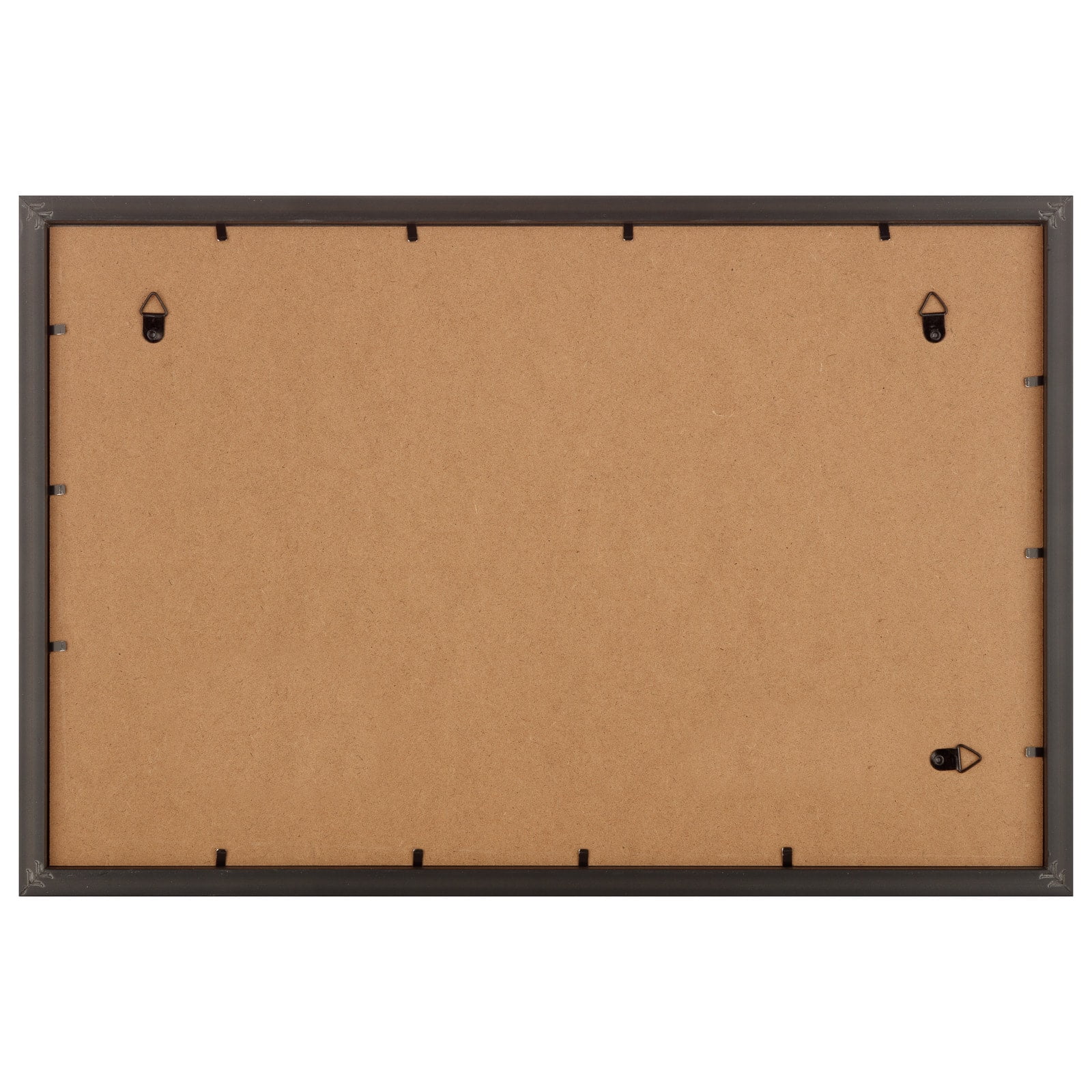 Studio Decor 11" x 17" Black Aspect Narrow Frame - Includes Pre-attached Hanging Hardware, Horizontal or Vertical Display - 1 Pack