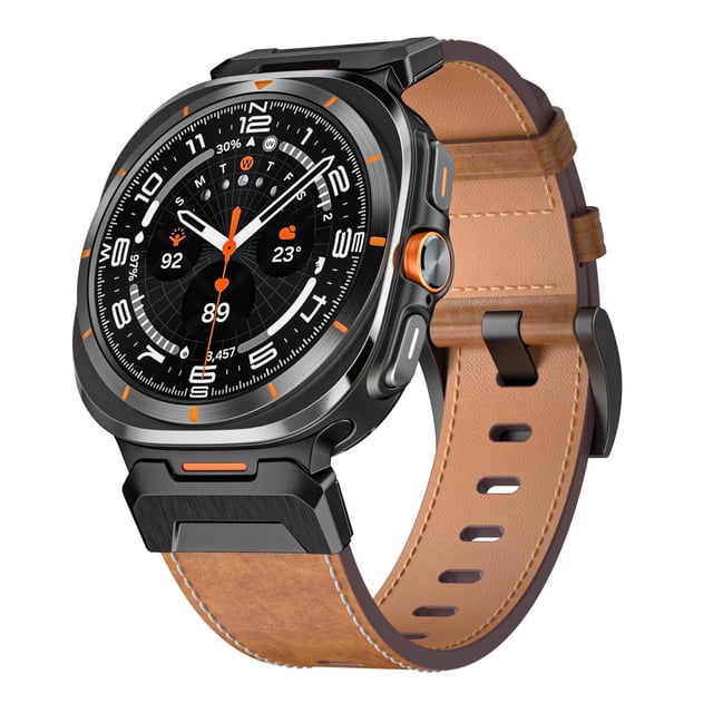 Pattern Watch Strap 47MM Dermis for Men's Wristwatches Vintage Style