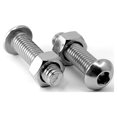 thumbnail image 4 of Tornillos y tuercas hexagonales de botón brillar M6 x 16 mm 304 acero inoxidable 50 piezas, 4 of 5