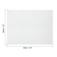 thumbnail image 2 of Unique Bargains Corrugated Plastic Sheets,3mm White Blank Yard Lawn Signs,12 Inch x 16 Inch,Waterproof Sign Blank Board 2pcs, 2 of 3