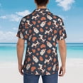 thumbnail image 5 of Haiem Cute Puppy Printed Hawaiian Shirt for Men - Men’s Casual Beach Summer Shirts - Stretch Fabric with Modern Fit-XX-Large, 5 of 7