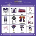 thumbnail image 5 of For Raiden Shogun Cosplay Costume Raiden Cosplay Women Outfit Halloween Costume Role Play Full Set, 5 of 5