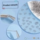 thumbnail image 4 of 400 piezas de anillas abiertas de acero inoxidable de 4x6 mm, calibre 18/anillas ovaladas de 1 mm para bisutería (aretes, pulseras, collares, etc.)., 4 of 9