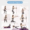 thumbnail image 1 of Vibration Fitness Bar Counting Function Elastic Workout Rod High-Frequency Vibration Exercise Stick Functional Training Muscle Train Fat Burning Fitness Stick Detachable Total Body, 1 of 7