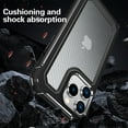 thumbnail image 3 of [Shockproof] [Hard Carbon Fiber Back] [Soft TPU Bumper Frame] , compatible with iPhone 14 Pro, 3 of 5