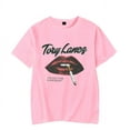 thumbnail image 1 of Tory Lanez T-Shirt Graphique pop Unisexe Tendance Décontracté Manches Courtes,m,Rose, 1 of 5
