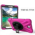 thumbnail image 5 of XYX Case for Samsung Galaxy Tab S2 8.0 inch SM-T710/SM-T715 with 360 Degree Rotating, Hand Strap, Shoulder Strap, Rose, 5 of 7