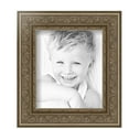 thumbnail image 2 of ArtToFrames 6" x 7" Ornate Silver with Bead Picture Frame, 6x7 inch Silver Wood Poster Frame (WOM-5076), 5 Pack, 2 of 6