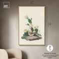 thumbnail image 4 of Prickly Pear Perch Canvas Print Botanical Art by Art Remedy, Gold Frame, 36 x 54, 4 of 6