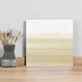 thumbnail image 5 of Beige White Gradient Canvas Wall Art, Abstract Ombre Texture Modern Art Framed Wall Decor Modern Artwork Prints Painting for Living Room, Bedroom, Kitchen & Cafe Decor 16x16 Inch, 5 of 9