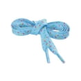 thumbnail image 2 of INSPIRE CHIC Unisex Colorful Shoelaces Printed Flat Shoe Laces for Sneakers 2 Pairs 140cm/55.1" Blue, 2 of 4