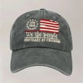 thumbnail image 7 of Ball Caps for Men Classic Embroidered Anniversary Baseball Cap Adjustable Snapback Hat for Men and Women, 7 of 7
