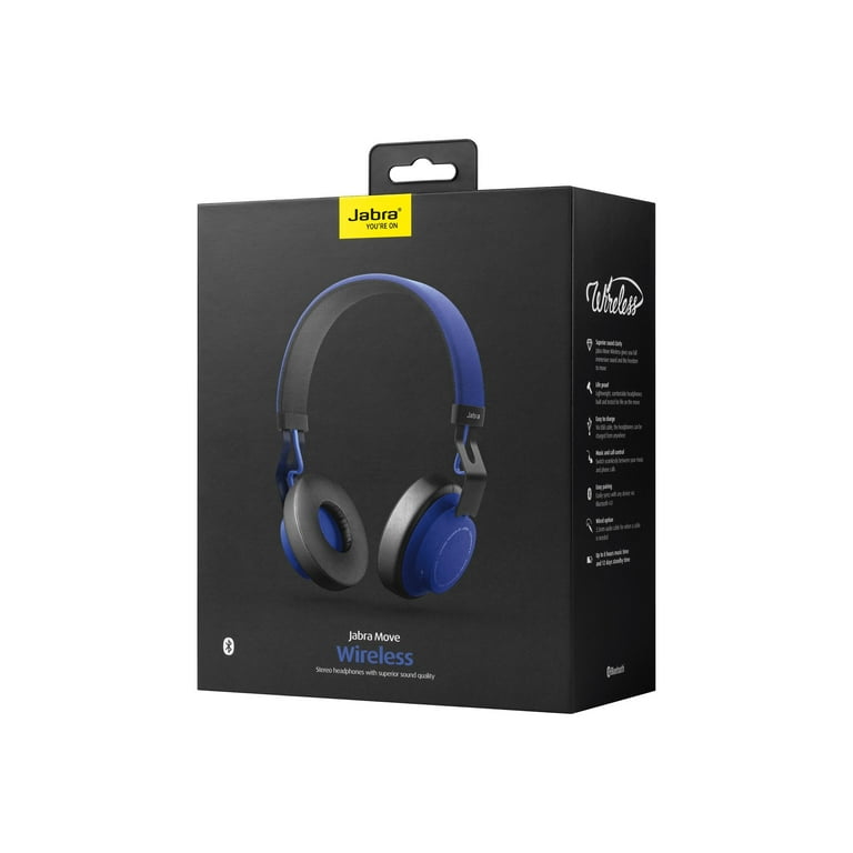 Jabra Move Wireless Headphones on-ear Bluetooth wireless - Main Image