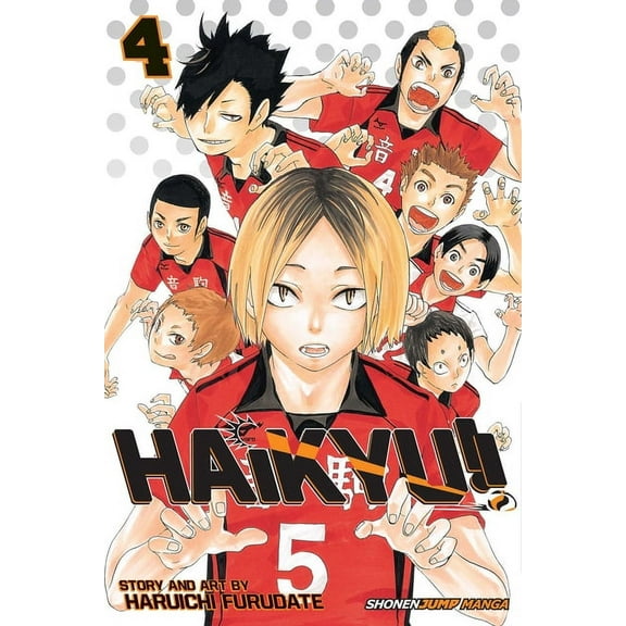 Haikyu!! Haikyu!!, Vol. 4, (Paperback)