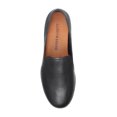 thumbnail image 4 of Lucky Brand Brazio Slip-on Black Leather Loafer Flat Smoking Slipper Loafer (6.5, BLACK), 4 of 6