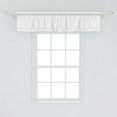 thumbnail image 2 of Ambesonne Grey and White Window Valance, Small Squares, 54" X 12", Grey Pale Grey and White, 2 of 3