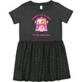 thumbnail image 3 of Inktastic Fire Truck Girl 3rd Birthday Girls Toddler Dress, 3 of 5