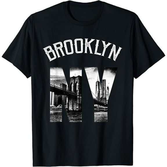 Vintage Brooklyn New York Skyline Shirt