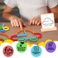 thumbnail image 4 of Anillos de juguete Puzgic Stem Stick para niños en edad preescolar educativos, 4 of 8