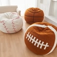 thumbnail image 5 of XIECUVA Bean Bag Chair for Adults, High-Rebound Memory Foam Beanbag Chairs with Removable Cover for Living Room Bedroom, 44 Inches, 5 of 8