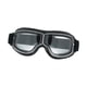 thumbnail image 1 of Gafas de moto,Gafas de moto Gafas de montar vintage,Gafas deportivas Accesorio de ciclismo Mujeres Hombres Adultos,Gafas para scooter,ATV,motocross,a prueba de lente transparente negra, 1 of 8