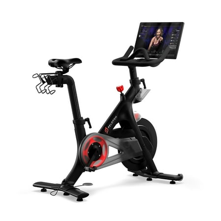 Original Peloton Bike | Indoor Stationary Exercise Bike with Immersive 22  HD Touchscreen (Updated Seat Post)