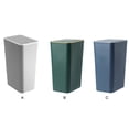 thumbnail image 3 of Bote de basura Advancent gris 12L tapa abierta a mano G2531, 3 of 6