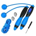thumbnail image 2 of Digital Counting Speed Jumping Rope Counter for Indoor and Outdoor Fitness Boxing Training Adjustable Weighted Jump Rope Workout for Men,Women,Children, 2 of 8