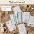 thumbnail image 4 of Caja de recuerdos para bebés Yunioo con libro de recuerdos y tarjetas de hitos, 4 of 9