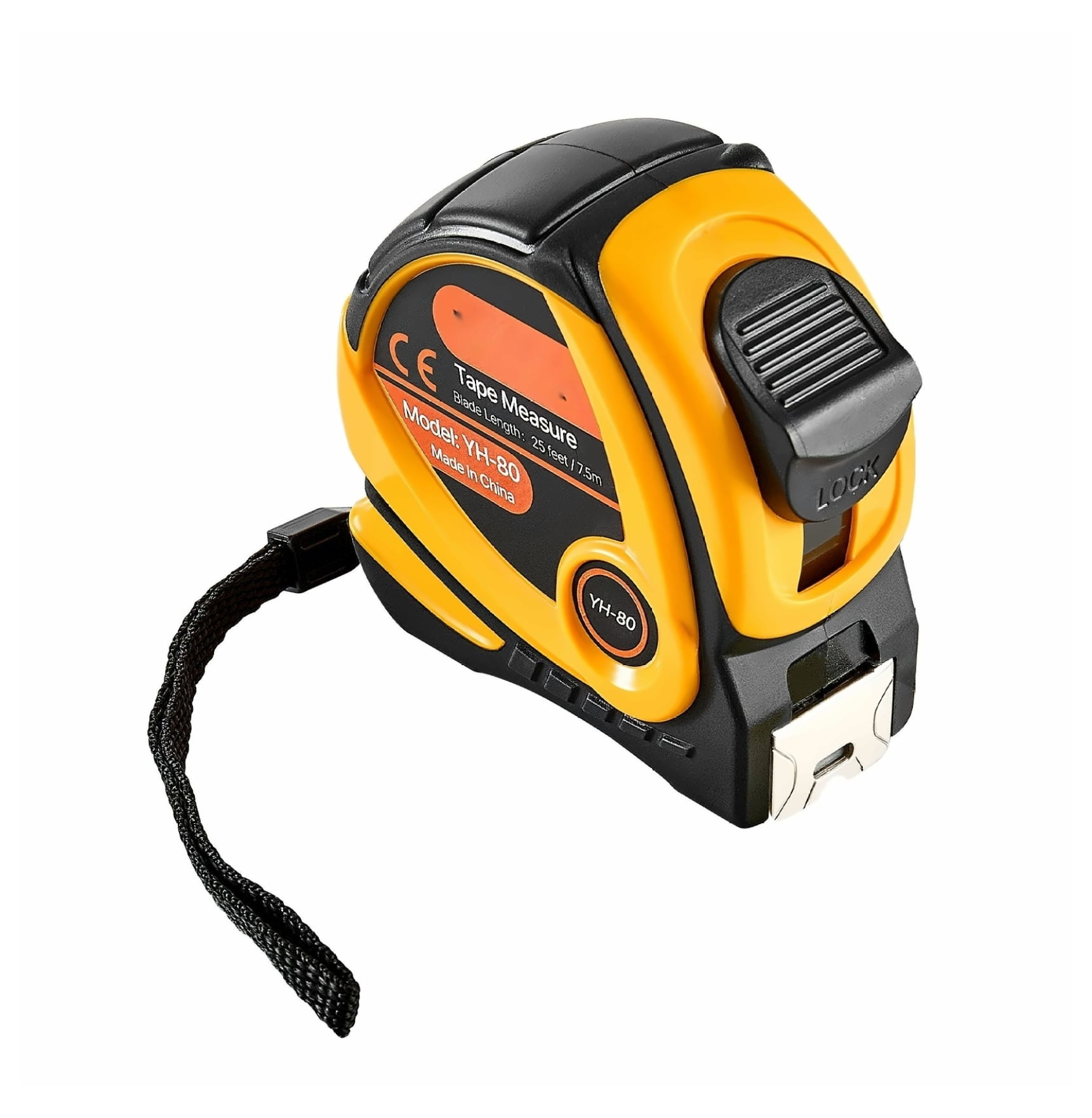 Tape Measure 25ft 2 Pack, Retractable Imperial Metric, Durable ABS Shell & 55# Carbon Steel