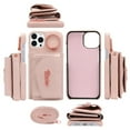 thumbnail image 3 of For Iphone 15 Pro Max Vietao Ring Holder Wallet Pu Phone Case With, iPhone 12 Pro Max, 3 of 10