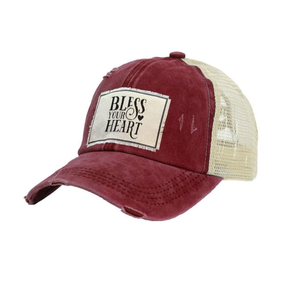 Bless Your Heart - Vintage Distressed Trucker Adult Hat