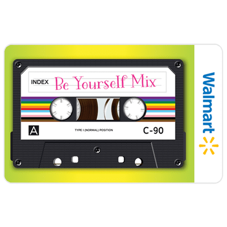 Be Yourself Cassette Walmart Gift Card