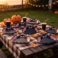 thumbnail image 4 of 10 Pack Halloween Bat Paper Plates, Disposable Party Dinnerware, Spooky Themed Plates for Holiday Gatherings, 4 of 5