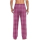 thumbnail image 5 of Pantalones de pijama largos para hombre, informales, con estampado a cuadros, holgados, deportivos, elásticos, rectos, vintage, con bolsillos, 5 of 6