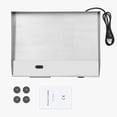thumbnail image 3 of TFCFL 3KW 22" Commercial Electric Countertop Griddle Stainless Steel Flat Top Grill Hot Plate BBQ 110V, 3 of 19
