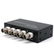 thumbnail image 1 of Señal 1 en 4 AHD/CVI/TVI Video Splitter HD Cámara Coaxial, Negro, 1 of 5