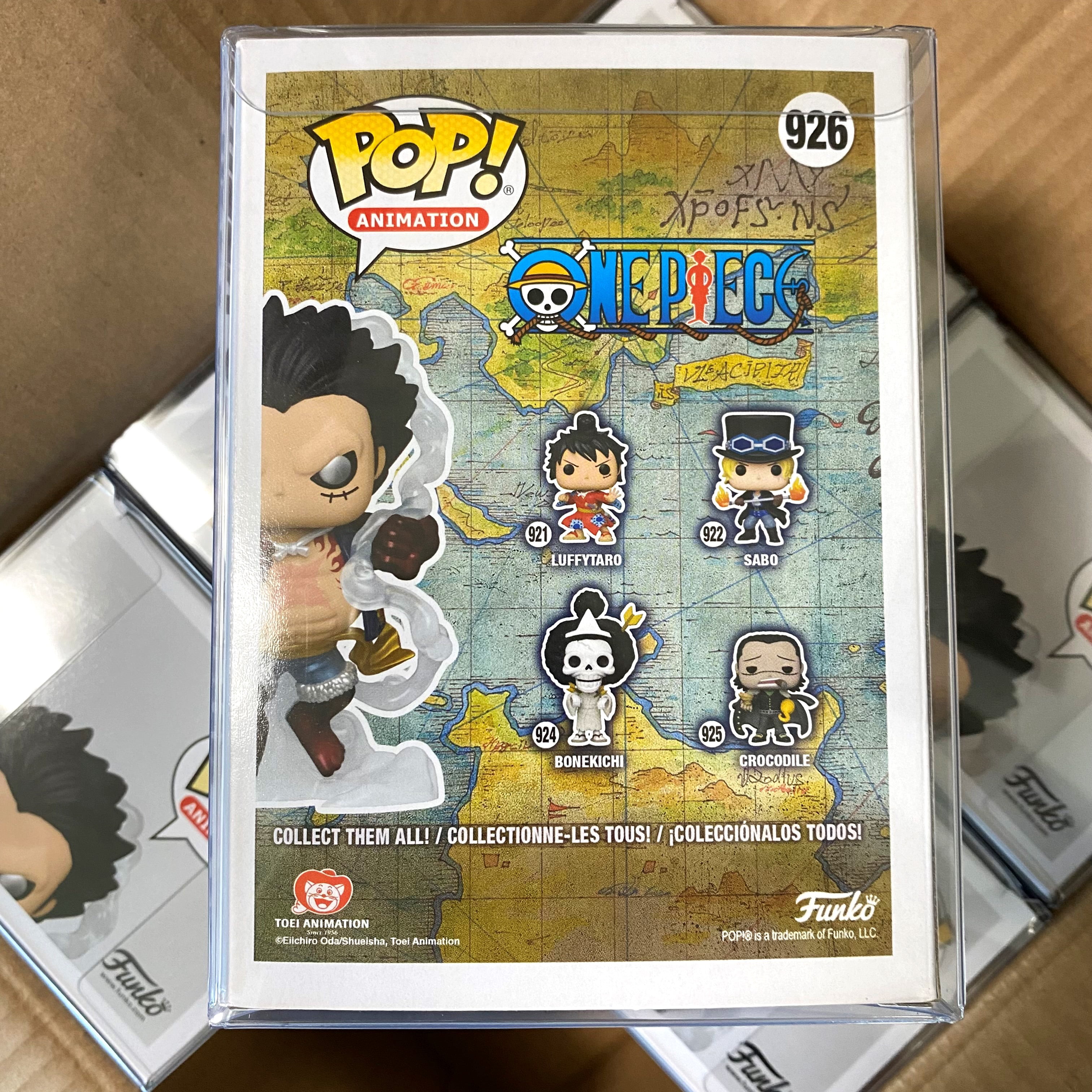 Funko Pop Animation One Piece Luffy Gear Four 926 Metallic Exclusive Walmart Com