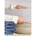 thumbnail image 4 of Sábana bajera ajustable CGK Unlimited con bolsillos extra profundos Cal King French Grey, 4 of 7