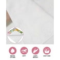thumbnail image 6 of Spring Easter Kitchen Dish Towels for Drying Dishes Set of 4, Colorful Eggs Floral Truck Butterflies Pink Plaid Waffle Weave Microfiber Hand Tea Bathroom Towels Quick Dry & Absorbent Towel 12x12, 6 of 7