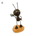 thumbnail image 2 of Resin Figurine Decorative Delicate Durable Playing Guitar Ant Decor, 2 of 5