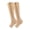 1 Pair Beige, variant on 1/2/3/5 Pairs 20-30mmhg Compression Socks with Zipper for Men & Women Open Toe Knee High Sports Clothing Stocking Athletic Socks
