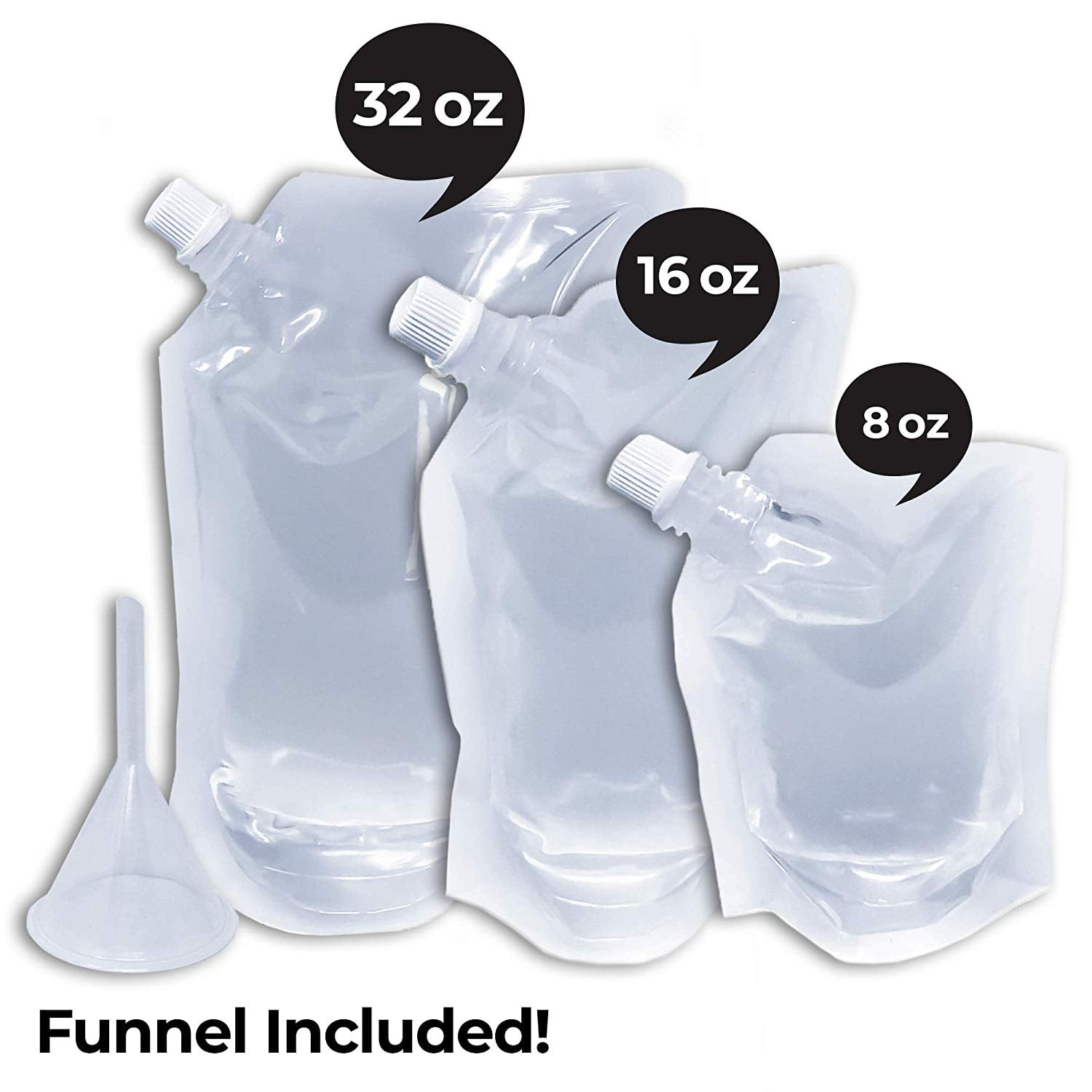 Flask Pouch Pouches Plasticflasks Liquordrink Beveragedrinking Cruise  Container Drinks Take Out Disposable Liquid