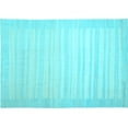 thumbnail image 1 of Ahgly Company Indoor Rectangle Abstract Light Blue Contemporary Area Rugs, 5' x 7', 1 of 4