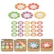 thumbnail image 5 of KAKOWELY 50 platos de papel desechables con forma de flor para fiestas, picnics, 5 of 5