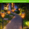 thumbnail image 4 of Paquete de 10 linternas solares BONLION, llama parpadeante, para exteriores, 4 of 8