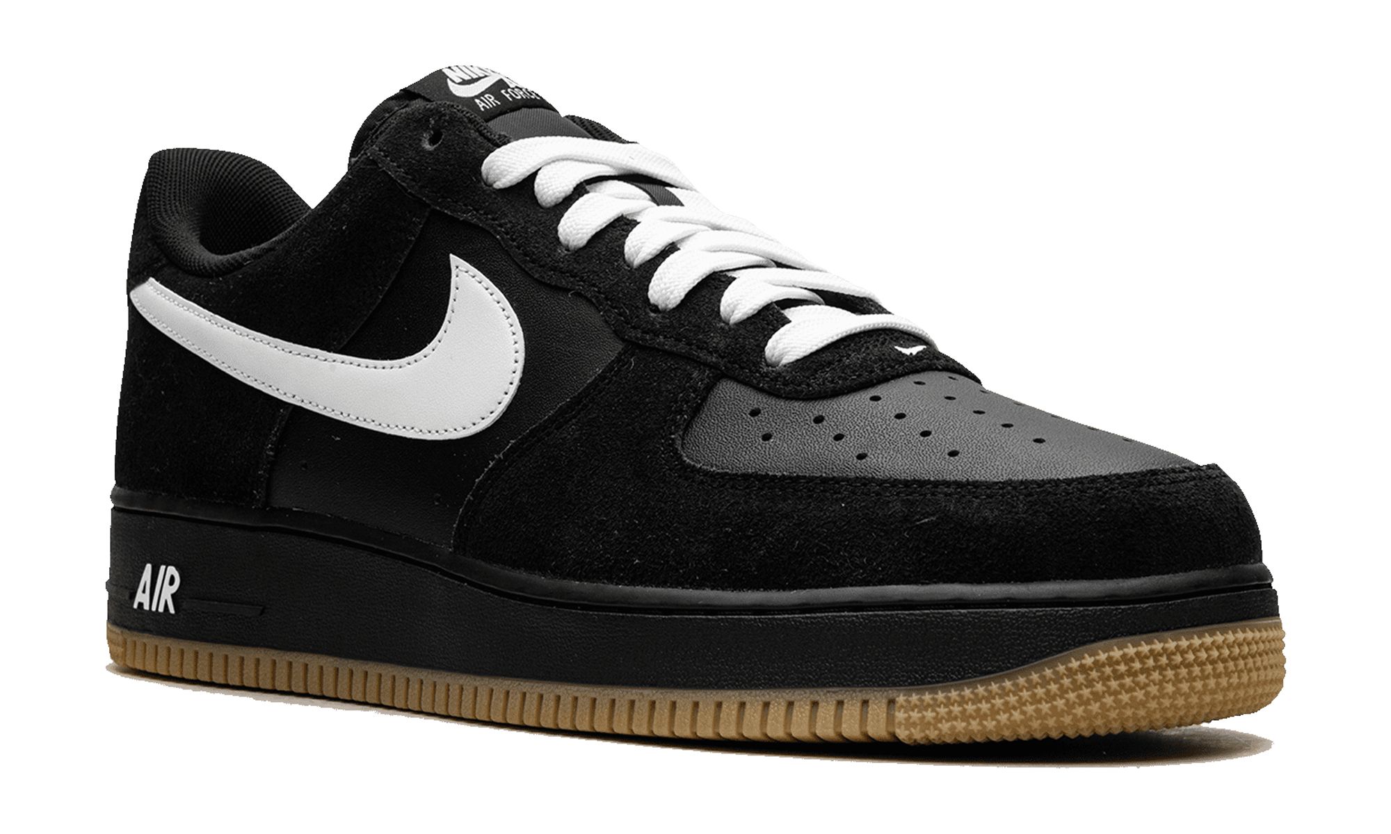 NIKE MENS Air Force 1 Low SK8 "Black Gum" IB6388 001 from Stadium Goods