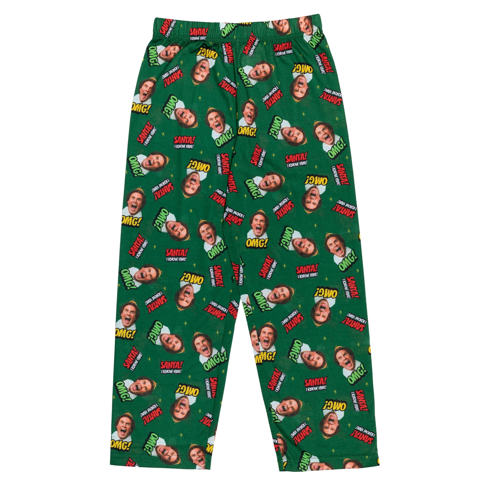Elf Big Boys Pullover Pajama Shirt and Pants Sleep Set Little Kid to Big Kid